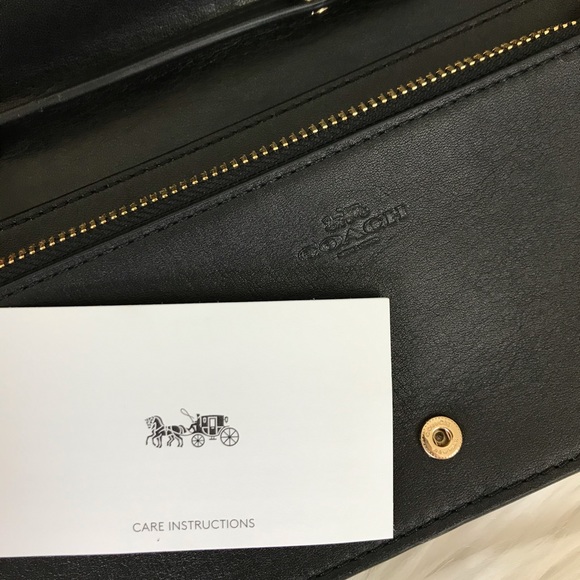 Coach Black Wine Pink Hayden Foldover Shoulder Bag - Picture 5 of 6